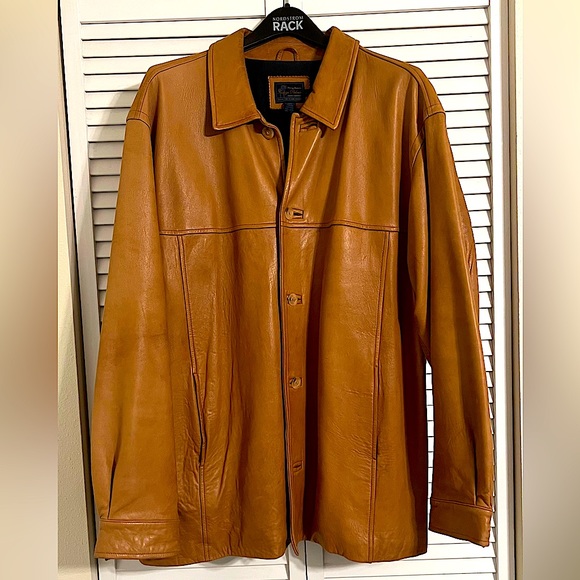 Tommy Bahama Other - Tommy Bahama Genuine XL Leather Coat